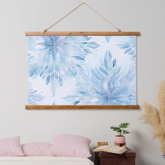 Icebound Fantasy Realm Winter Hangend Wandkleed (Slaapkamer)