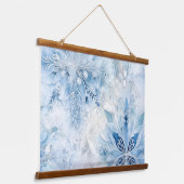 Icebound Fantasy Realm Winter Hangend Wandkleed (Gebogen)