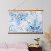 Icebound Fantasy Realm Winter Hangend Wandkleed (Slaapkamer)