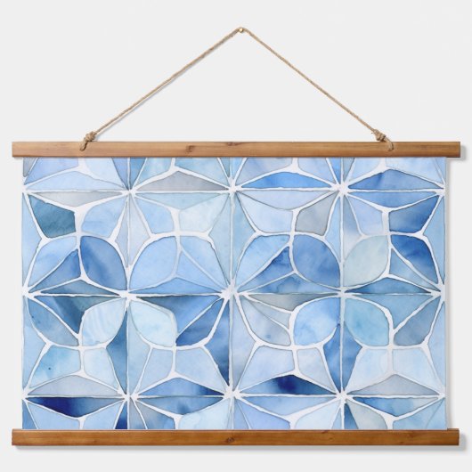 Icebound Fantasy Realm Winter Hangend Wandkleed (Voorkant)