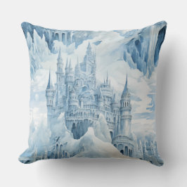 Icebound Fantasy Realm Winter Kussen