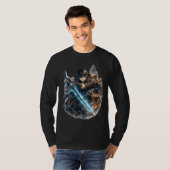 Icebound Warrior and Lightning Blade T-shirt (Voorkant volledig)