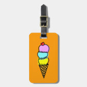 Icecream Bagagelabel (Voorkant verticaal)