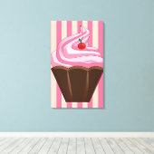 IceCream Canvas Afdruk (Insitu (Houten vloer))
