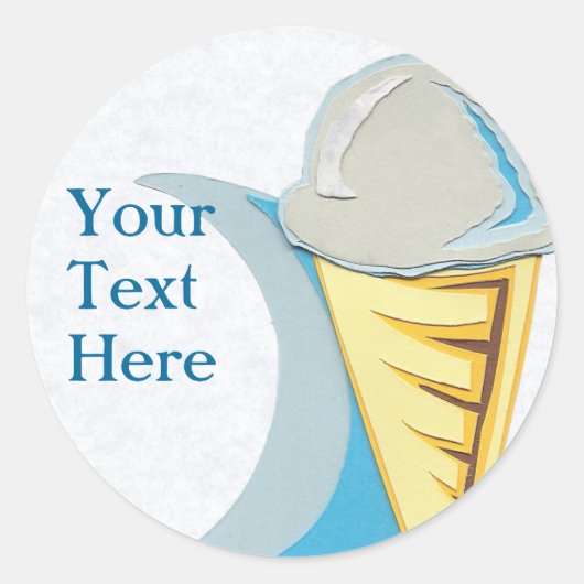 Icecream Cone Stickers (Voorkant)