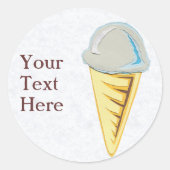 Icecream Cone Stickers (Voorkant)