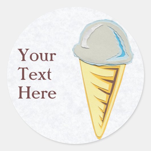 Icecream Cone Stickers (Voorkant)