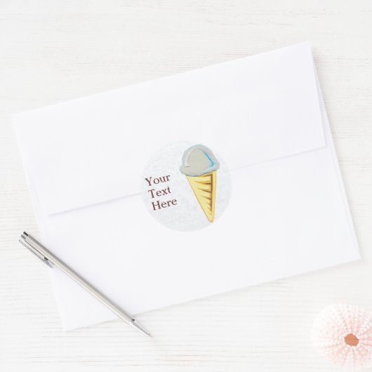 Icecream Cone Stickers (Envelop)