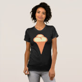 Icecream Cone-symbool T-shirt (Voorkant volledig)