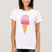 ICECREAM CONE T-shirts (Voorkant)
