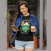 Icecream de hele weg Kerstmis T-shirt