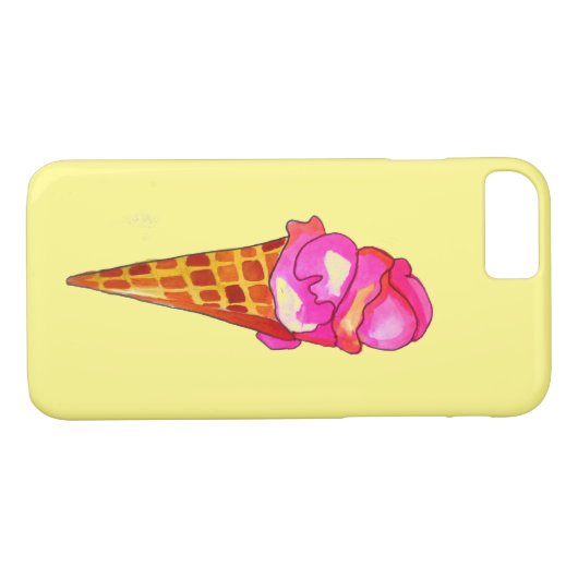 icecream gelato schattig voedsel Case-Mate iPhone case (Achterkant (Horizontaal))