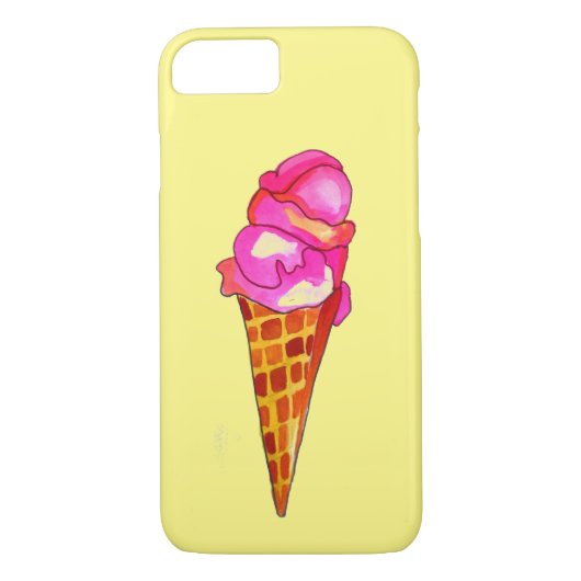 icecream gelato schattig voedsel Case-Mate iPhone case (Achterkant)