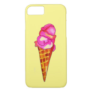 icecream gelato schattig voedsel Case-Mate iPhone case