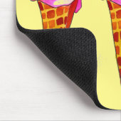 icecream gelato schattig voedsel muismat (Hoek)