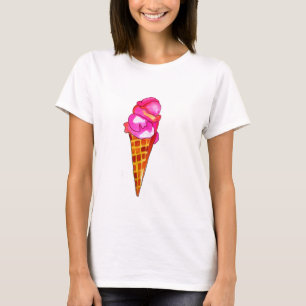 icecream gelato schattig voedsel t-shirt