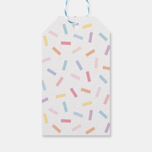 Icecream Geslacht onthullen Cadeaulabel (Achterkant)