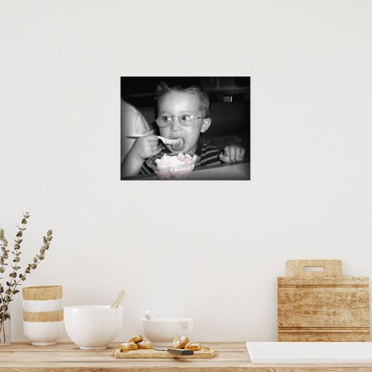 icecream poster (Keuken)