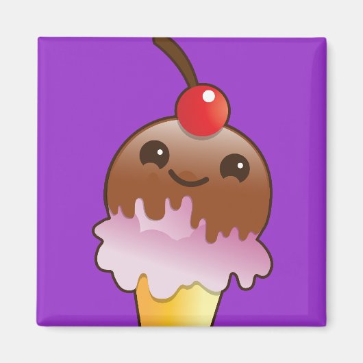Icecream roomyum! magneet (Voorkant)