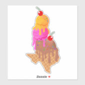 Icecream Texas Sticker (Vel)
