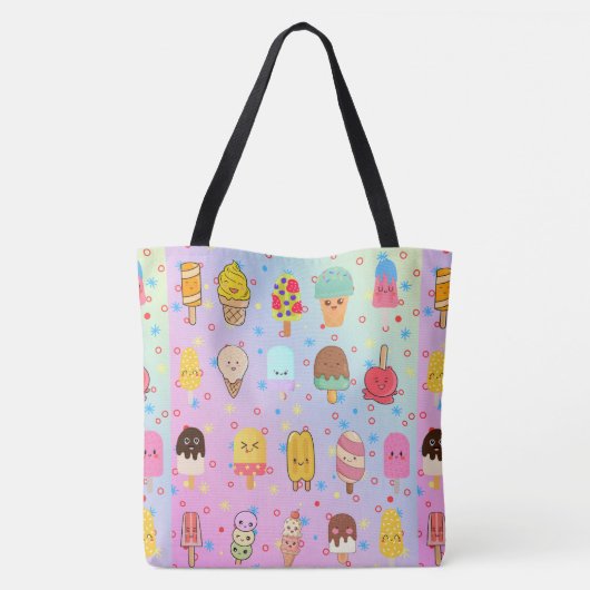 icecream tote bag (Achterkant)