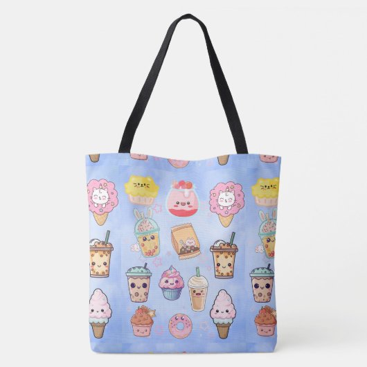 icecream tote bag (Achterkant)