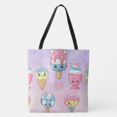 icecream tote bag (Voorkant)