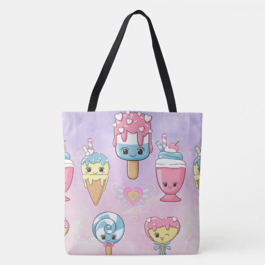 icecream tote bag (Voorkant)