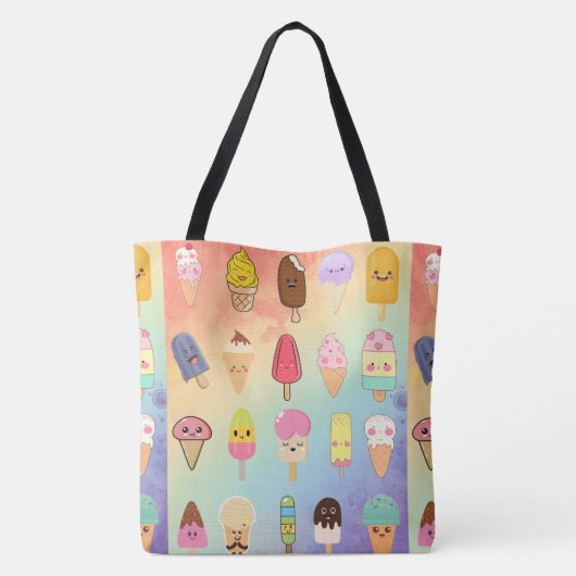 icecream tote bag (Achterkant)