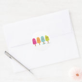 icecreamsticker ronde sticker (Envelop)