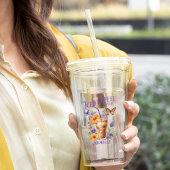 Iced Coffee Club  Butterfly Acryl Drinkbeker
