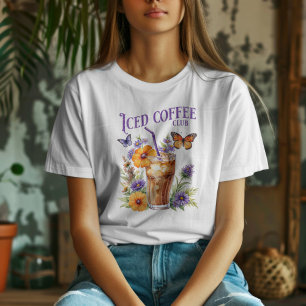 Iced Coffee Club  Butterfly T-shirt