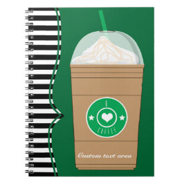 Iced Coffee Frappuccino Frap Journal Notitieboek