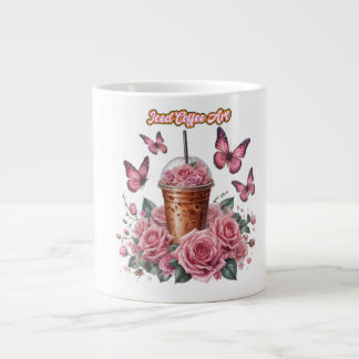 Iced Coffee Grote Koffiekop