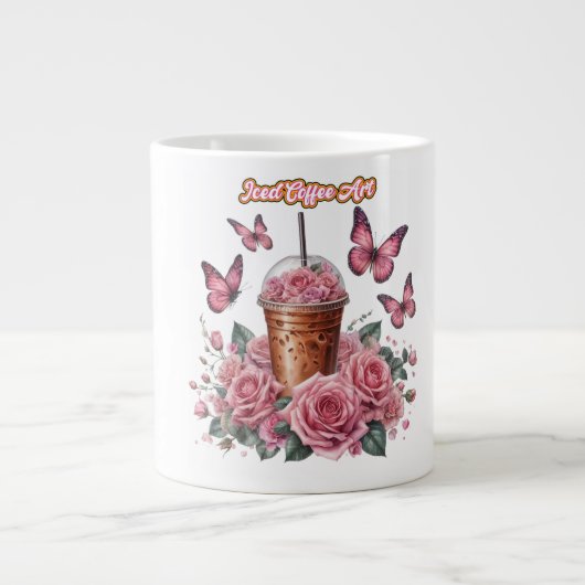 Iced Coffee Grote Koffiekop (Voorkant)