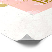 Iced Coffee Guest Check Ontvangst Koffiebar Lover Poster (Hoek)