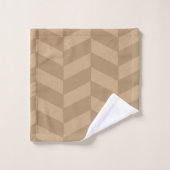 Iced Coffee Herringbone Bad Handdoek (Wasdoekje)