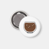 Iced Coffee Minimalistisch Cadeau Magneet (Voorkant / Achterkant)