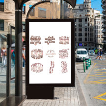 Iced Coffee Stickers pack SCHATTIGE