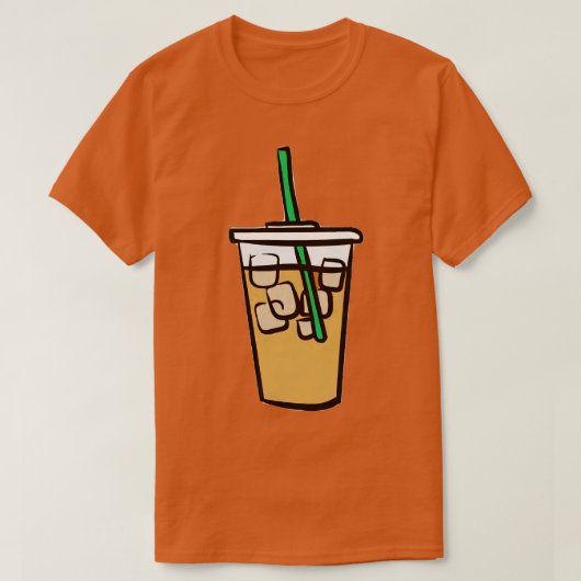 Iced Coffee T-shirt (Design voorkant)