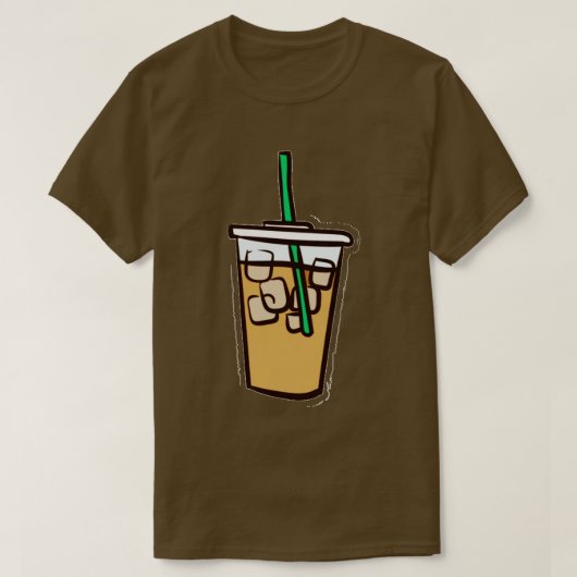 Iced Coffee T-shirt (Design voorkant)