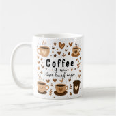 Iced Coffee Trendy Lover Gift Koffiemok (Links)