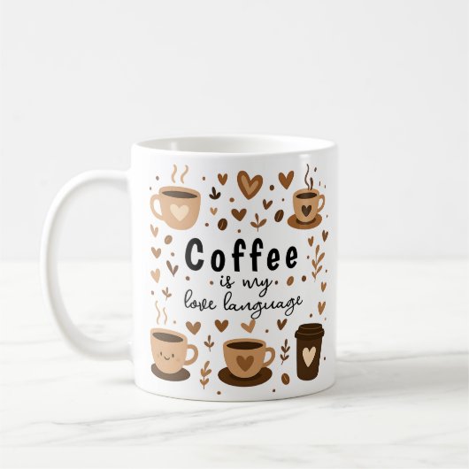 Iced Coffee Trendy Lover Gift Koffiemok (Links)