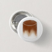 Iced Dalgona Whipped Coffee Cadeau Ronde Button 3,2 Cm (Voorkant /achterkant)