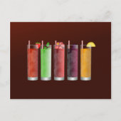 Iced de theemaand met vijf aroma's van gehakte the briefkaart (Voorkant)