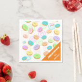 Iced Donuts Paper Napkin Servet (Insitu)