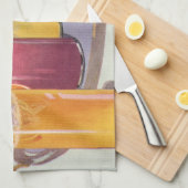 Iced Drinken op een lade Theedoek (Quarter Fold)