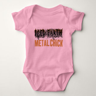 Iced Earth METAL CHICK baby Romper