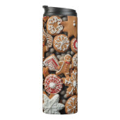 Iced Gingerbread Cookie Display Thermosbeker (Geroteerd rechts)