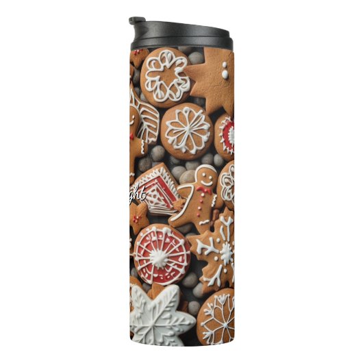 Iced Gingerbread Cookie Display Thermosbeker (Geroteerd rechts)